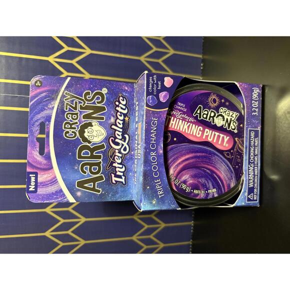 Other - Crazy Aaron's Thinking Putty - Intergalactic Triple Color Changing Putty 3.2oz